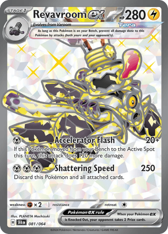 Revavroom ex Shrouded Fable Pokemon Card