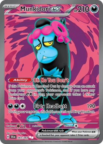 Munkidori ex Shrouded Fable Pokemon Card