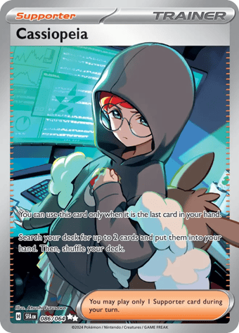 Cassiopeia Shrouded Fable Pokemon Card