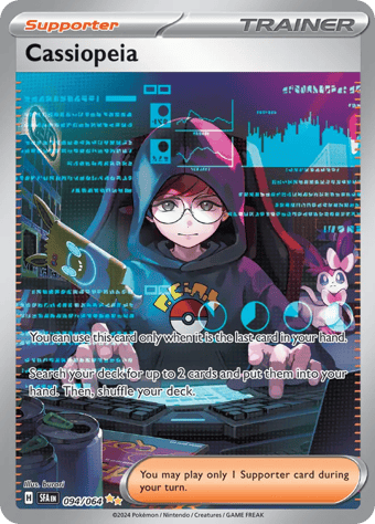 Cassiopeia Shrouded Fable Pokemon Card