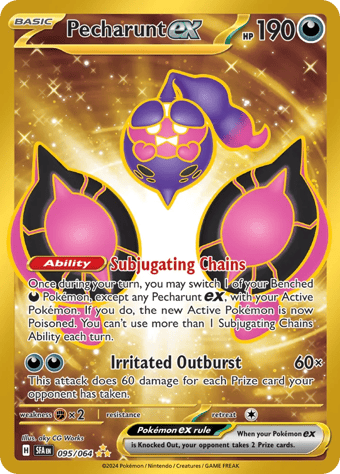 Pecharunt ex Shrouded Fable Pokemon Card