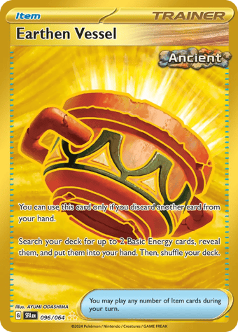 Earthen Vessel Shrouded Fable Pokemon Card