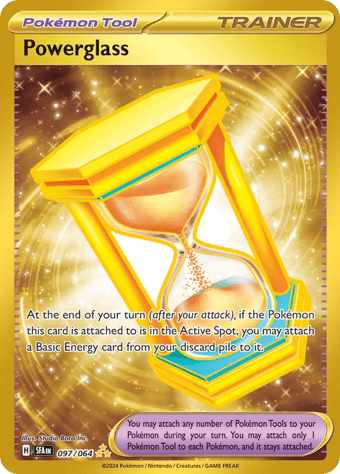 Powerglass Shrouded Fable Pokemon Card