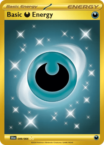 Basic Darkness Energy Shrouded Fable Pokemon Card