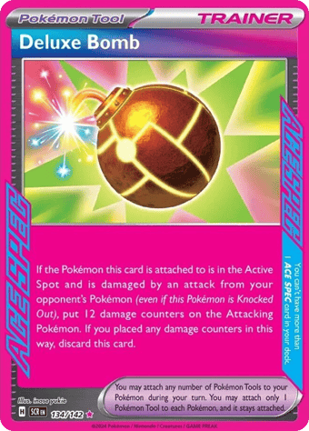 Deluxe Bomb Stellar Crown Pokemon Card