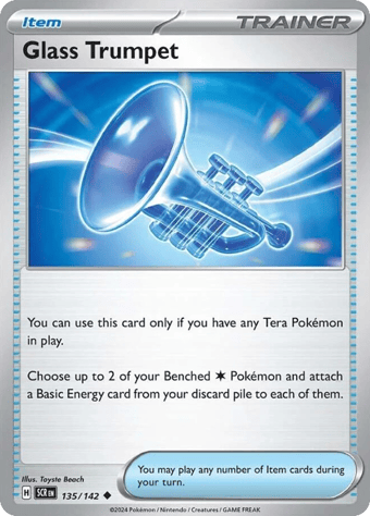 Glass Trumpet Stellar Crown Pokemon Card