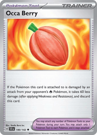 Occa Berry Stellar Crown Pokemon Card