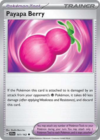 Payapa Berry Stellar Crown Pokemon Card
