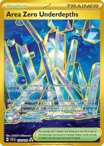 Area Zero Underdepths Stellar Crown Pokemon Card