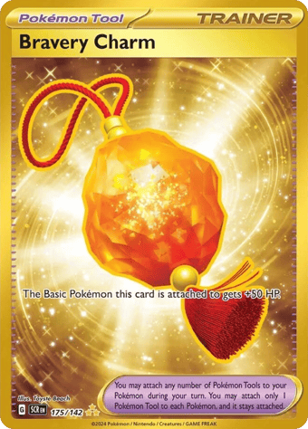 Bravery Charm Stellar Crown Pokemon Card