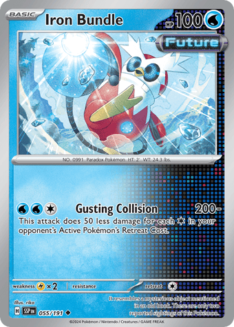 Iron Bundle Surging Sparks Pokemon Card