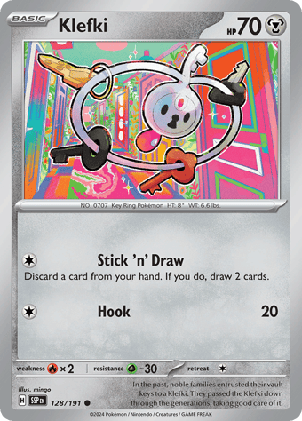 Klefki Surging Sparks Pokemon Card