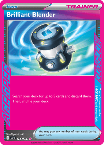 Brilliant Blender Surging Sparks Pokemon Card