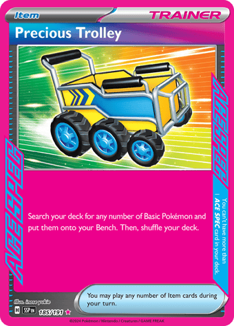 Precious Trolley Surging Sparks Pokemon Card