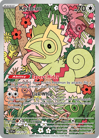 Kecleon Surging Sparks Pokemon Card