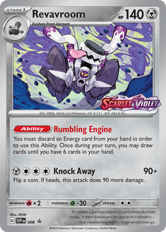 Revavroom SV Black Star Promos Pokemon Card