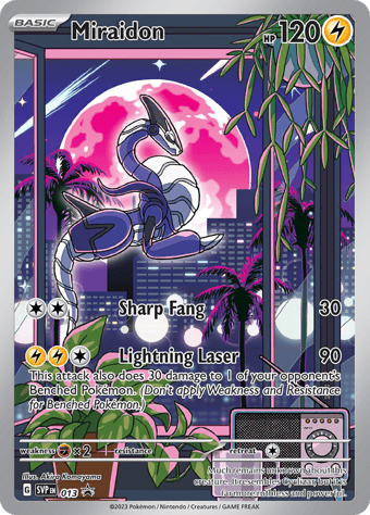 Miraidon SV Black Star Promos Pokemon Card