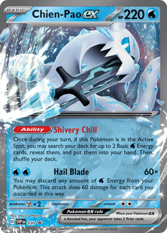 Chien-Pao EX SV Black Star Promos Pokemon Card