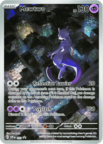 Mewtwo SV Black Star Promos Pokemon Card