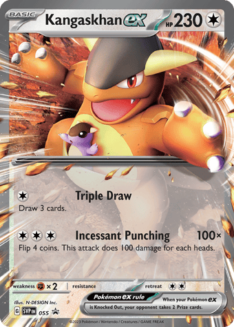 Kangaskhan EX SV Black Star Promos Pokemon Card