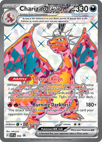Charizard EX SV Black Star Promos Pokemon Card