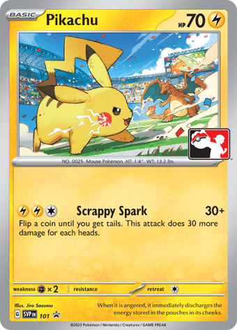 Pikachu SV Black Star Promos Pokemon Card