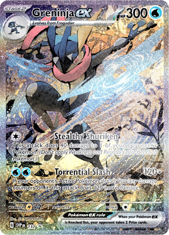 Greninja EX SV Black Star Promos Pokemon Card