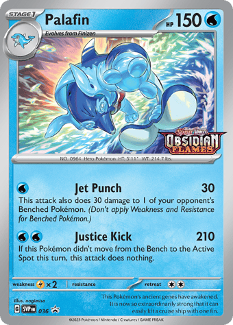 Palafin SV Black Star Promos Pokemon Card