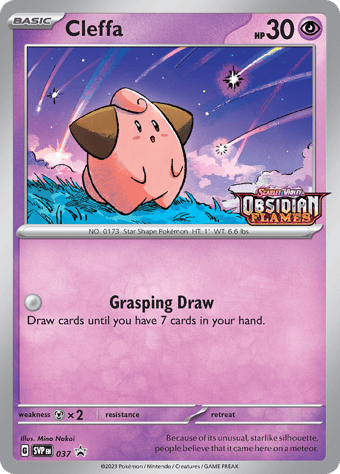 Cleffa SV Black Star Promos Pokemon Card
