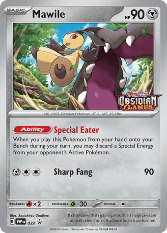 Mawile SV Black Star Promos Pokemon Card