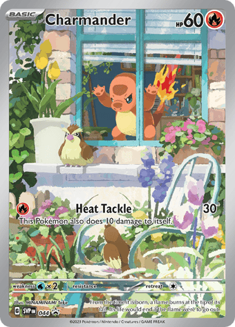 Charmander SV Black Star Promos Pokemon Card