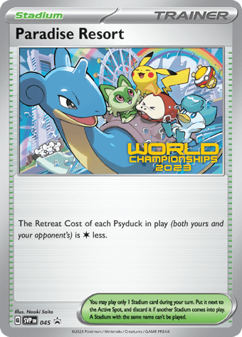 Paradise Resort SV Black Star Promos Pokemon Card