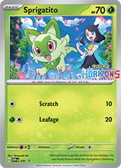 Sprigatito SV Black Star Promos Pokemon Card