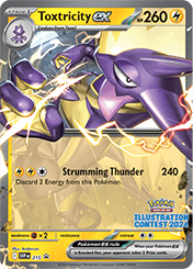 Toxtricity EX SV Black Star Promos Pokemon Card