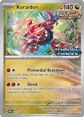 Koraidon SV Black Star Promos Pokemon Card