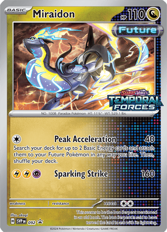 Miraidon SV Black Star Promos Pokemon Card