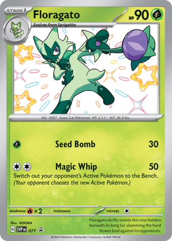 Floragato SV Black Star Promos Pokemon Card