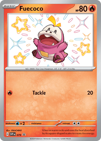 Fuecoco SV Black Star Promos Pokemon Card