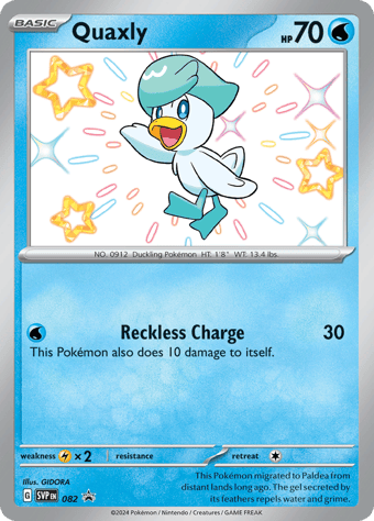 Quaxly SV Black Star Promos Pokemon Card