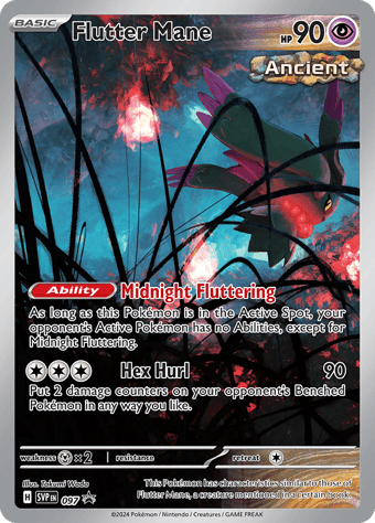 Flutter Mane SV Black Star Promos Pokemon Card