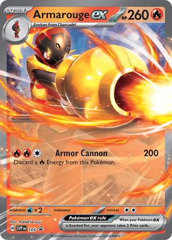 Armarouge EX SV Black Star Promos Pokemon Card