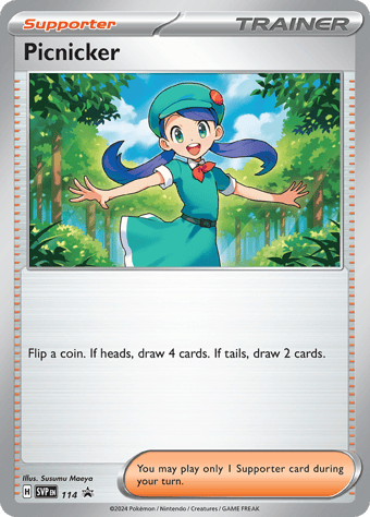 Picnicker SV Black Star Promos Pokemon Card
