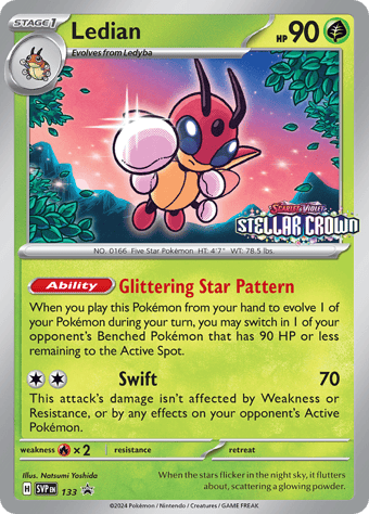 Ledian SV Black Star Promos Pokemon Card