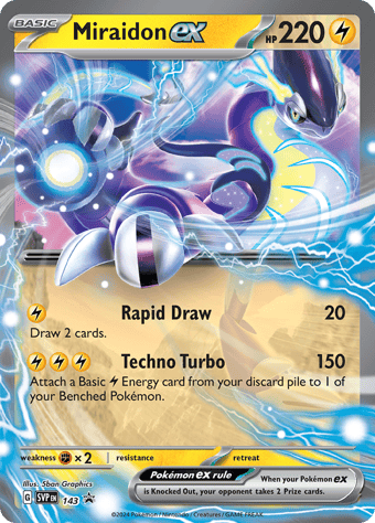 Miraidon EX SV Black Star Promos Pokemon Card