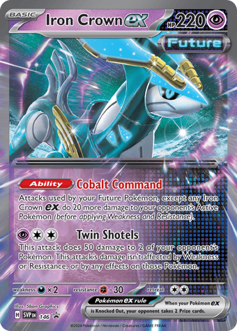 Iron Crown EX SV Black Star Promos Pokemon Card