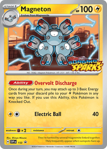 Magneton SV Black Star Promos Pokemon Card