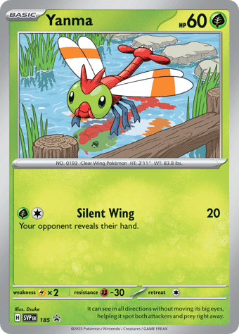 Yanma SV Black Star Promos Pokemon Card