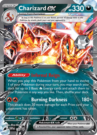Charizard EX SV Black Star Promos Pokemon Card