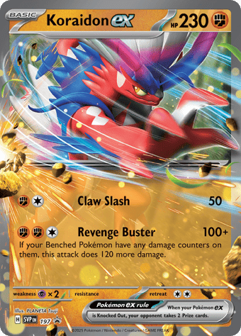 Koraidon EX SV Black Star Promos Pokemon Card
