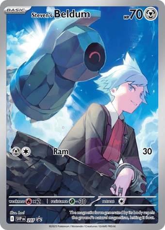 Steven's Beldum SV Black Star Promos Pokemon Card